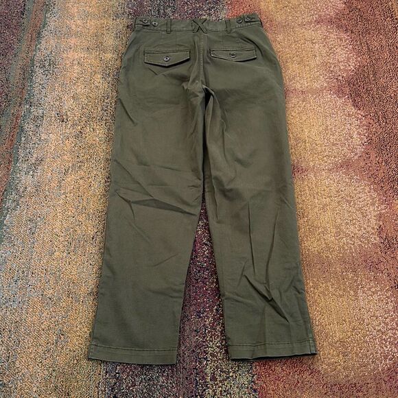 Alex Mill Boyish Chino Pant Military Olive Size 6 - Picture 11 of 12